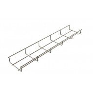 Проволочный кабельный лоток EWT-CRW с толщиной проволоки 4,8 мм EWT-CRW-30-100-3000-5,0-EZ