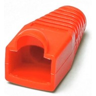 Hyperline BOOT-RD-10 Изолирующий колпачок для разъемов RJ-45, красный (10 шт.)