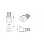 Hyperline BOOT-YL-10 Изолирующий колпачок для разъемов RJ-45, желтый (10 шт.) Hyperline BOOT-YL-10 Изолирующий колпачок для разъемов RJ-45, желтый (10 шт.)