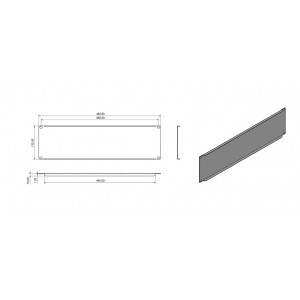Hyperline BPV-3-RAL7035 Фальш-панель на 3U, цвет серый (RAL 7035) Hyperline BPV-3-RAL7035 Фальш-панель на 3U, цвет серый (RAL 7035)