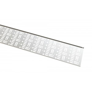 Hyperline CDV-150x9-32U-RAL7035 Перфорированный вертикальный кабельный организатор-лоток 150х9 мм, высотой 1423 мм, для шкафа высотой 32U, серый Hyperline CDV-150x9-32U-RAL7035 Перфорированный вертикальный кабельный организатор-лоток 150х9 мм, высотой 1423 мм, для шкафа высотой 32U, серый