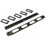 Hyperline CM-1U-5R-PL-COV Кабельный организатор с пластиковыми кольцами с крышкой, 19, 1U Hyperline CM-1U-5R-PL-COV Кабельный организатор с пластиковыми кольцами с крышкой, 19, 1U