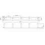 Hyperline CM-1U-ML Кабельный организатор с металлическими кольцами, 19, 1U Hyperline CM-1U-ML Кабельный организатор с металлическими кольцами, 19, 1U