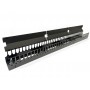 Hyperline CMF-OR-42U-150x106-C-RAL9005 Вертикальный кабельный организатор 42U для стоек ORK2A, ORL1, ширина 150мм, объединение в ряды, высота пальцев 106мм с крышками, черный Hyperline CMF-OR-42U-150x106-C-RAL9005 Вертикальный кабельный организатор 42U для стоек ORK2A, ORL1, ширина 150мм, объединение в ряды, высота пальцев 106мм с крышками, черный