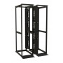 Hyperline CMF-OR-42U-150x106-C-RAL9005 Вертикальный кабельный организатор 42U для стоек ORK2A, ORL1, ширина 150мм, объединение в ряды, высота пальцев 106мм с крышками, черный Hyperline CMF-OR-42U-150x106-C-RAL9005 Вертикальный кабельный организатор 42U для стоек ORK2A, ORL1, ширина 150мм, объединение в ряды, высота пальцев 106мм с крышками, черный