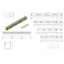 Hyperline CMF-OR-42U-150x106-C-RAL9005 Вертикальный кабельный организатор 42U для стоек ORK2A, ORL1, ширина 150мм, объединение в ряды, высота пальцев 106мм с крышками, черный Hyperline CMF-OR-42U-150x106-C-RAL9005 Вертикальный кабельный организатор 42U для стоек ORK2A, ORL1, ширина 150мм, объединение в ряды, высота пальцев 106мм с крышками, черный