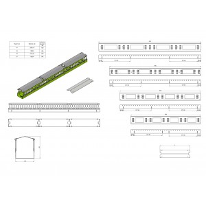 Hyperline CMF-OR-47U-150x106-C-RAL9005 Вертикальный кабельный организатор 47U для стоек ORK2A, ORL1, ширина 150мм, объединение в ряды, высота пальцев 106мм с крышками, черный Hyperline CMF-OR-47U-150x106-C-RAL9005 Вертикальный кабельный организатор 47U для стоек ORK2A, ORL1, ширина 150мм, объединение в ряды, высота пальцев 106мм с крышками, черный