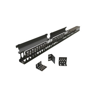 Hyperline CMF-OTR-37U-89x106-C-RAL9005 Вертикальный кабельный организатор 37U для шкафов TTR, TTB, стоек ORK2A, ORL1, ширина 89мм, высота пальцев 106мм с крышками и кронштейнами, черный Hyperline CMF-OTR-37U-89x106-C-RAL9005 Вертикальный кабельный организатор 37U для шкафов TTR, TTB, стоек ORK2A, ORL1, ширина 89мм, высота пальцев 106мм с крышками и кронштейнами, черный