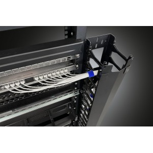 Hyperline CMF-OTR-42U-89x106-C-RAL9005 Вертикальный кабельный организатор 42U для шкафов TTR, TTB, стоек ORK2A, ORL1, ширина 89мм, высота пальцев 106мм с крышками и кронштейнами, черный Hyperline CMF-OTR-42U-89x106-C-RAL9005 Вертикальный кабельный организатор 42U для шкафов TTR, TTB, стоек ORK2A, ORL1, ширина 89мм, высота пальцев 106мм с крышками и кронштейнами, черный