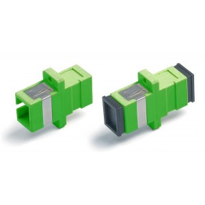 Hyperline FA-P11Z-SC/SC-N/BK-GN Оптический проходной адаптер SC-SC, SM, simplex, корпус пластиковый, зеленый, черные колпачки Hyperline FA-P11Z-SC/SC-N/BK-GN Оптический проходной адаптер SC-SC, SM, simplex, корпус пластиковый, зеленый, черные колпачки