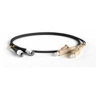 Hyperline FC-D2-50-FC/PR-LC/PR-H-1M-LSZH-BK Патч-корд волоконно-оптический (шнур) MM 50/125, FC-LC, 2.0 мм, duplex, LSZH, 1 м, черный