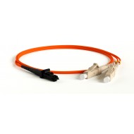 Hyperline FC-D2-50-LC/PR-MTRJF/PR-H-2M-LSZH-OR Патч-корд волоконно-оптический (шнур) MM 50/125, MTRJ(мама)-LC, 2.0 мм, duplex, LSZH, 2 м