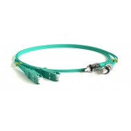 Hyperline FC-D2-503-SC/PR-ST/PR-H-20M-LSZH-AQ Патч-корд волоконно-оптический (шнур) MM 50/125(OM3), SC-ST, 2.0 мм, duplex, LSZH, 20 м