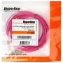 Hyperline FC-D2-504-FC/PR-LC/PR-H-10M-LSZH-MG Патч-корд волоконно-оптический (шнур) MM 50/125(OM4), FC-LC, duplex, LSZH, 10 м Hyperline FC-D2-504-FC/PR-LC/PR-H-10M-LSZH-MG Патч-корд волоконно-оптический (шнур) MM 50/125(OM4), FC-LC, duplex, LSZH, 10 м
