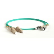 Hyperline FC-D2-504-LC/PR-ST/PR-H-10M-LSZH-AQ (FC-504-ST-LC-40G-10M) Патч-корд волоконно-оптический (шнур) MM 50/125(OM4), LC-ST, duplex, LSZH, 10 м