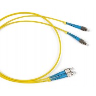 Hyperline FC-S2-9-FC/AR-FC/UR-H-3M-LSZH-YL Патч-корд волоконно-оптический (шнур) SM 9/125 (OS2), FC/APC-FC/UPC, 2.0 мм, simplex, LSZH, 3 м
