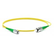 Hyperline FC-S2-9-FC/AR-ST/AR-H-10M-LSZH-YL Патч-корд волоконно-оптический (шнур) SM 9/125 (OS2), FC/APC-ST/APC, 2.0 мм, simplex, LSZH, 10 м