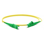 Hyperline FC-S2-9-LC/AR-SC/AR-H-5M-LSZH-YL Патч-корд волоконно-оптический (шнур) SM 9/125 (OS2), LC/APC-SC/APC, 2.0 мм, simplex, LSZH, 5 м