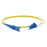 Hyperline FC-S2-9-LC/UR-SC/UR-H-0.5M-LSZH-YL Патч-корд волоконно-оптический (шнур) SM 9/125 (OS2), LC-SC, 2.0 мм, simplex, LSZH, 0.5 м