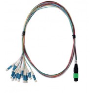 Hyperline FH-B9-9-MPOM12/AR-12LC/UR-1M-LSZH Кабель «гидра» 1xMPO(папа)/APC-12xLC/UPC, 12 волокон, 9/125 (OS2), LSZH, 1 м