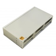 Hyperline FO-19R-2U-6xSLT-W140H42-48UN-GY Бокс оптический универсальный 19, от 8 до 48 портов (SC, duplex LC, ST, FC), со сплайс пластиной, без пигтейлов и проходных адаптеров, 2U, серый