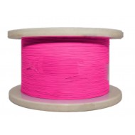 Hyperline FO-B9-IN-504-1-LSZH-MG Кабель волоконно-оптический 50/125 (OM4) многомодовый, 1 волокно, simplex, плотное буферное покрытие (tight buffer) 0.9 мм, LSZH, нг(А)-HF