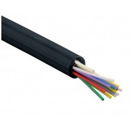 Hyperline FO-DPE-IN/OUT-9S-48-LSZH-BK Кабель волоконно-оптический 9/125 (SMF-28 Ultra) одномодовый, 48 волокон, плотное буферное покрытие (tight buffer), внутренний/внешний, самонесущий, со свободно уложенными волокнами (FTTH), LSZH, –40°C – +60°C, черный