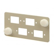 Hyperline FO-FP-4SC Модуль 4xSC, Simplex type, 67х35mm