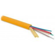 Hyperline FO-MB-IN-50-144-LSZH-OR Кабель волоконно-оптический 50/125 (OM2) многомодовый, 144 волокна, безгелевые микротрубки 1.1 мм (micro bundle) , для внутренней прокладки, LSZH, нг(А)-HF, –30°C – +70°C, оранжевый