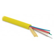 Hyperline FO-MB-IN-9S-96-LSZH-YL Кабель волоконно-оптический 9/125 (SMF-28 Ultra) одномодовый, 96 волокон, безгелевые микротрубки 1.1 мм (micro bundle), для внутренней прокладки, LSZH, нг(А)-HF, -30°C – +70°C, желтый