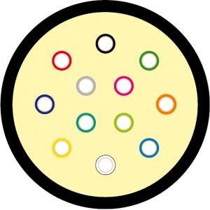 Hyperline FO-MC3-IN-62-12-LSZH-OR Кабель волоконно-оптический 62.5/125 (OM1) многомодовый, для патч-кордов и кабельных сборок с коннекторами MPO/MTP, 12 волокон, для внутренней прокладки, LSZH, нг(А)-HF, 0°C - +70°C, 3.0 мм, оранжевый Hyperline FO-MC3-IN-62-12-LSZH-OR Кабель волоконно-оптический 62.5/125 (OM1) многомодовый, для патч-кордов и кабельных сборок с коннекторами MPO/MTP, 12 волокон, для внутренней прокладки, LSZH, нг(А)-HF, 0°C - +70°C, 3.0 мм, оранжевый