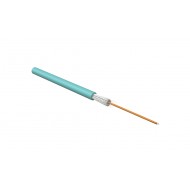 Hyperline FO-S2-IN-503-1-HFLTx-AQ Кабель волоконно-оптический 50/125 (OM3) многомодовый, 1 волокно, simplex, плотное буферное покрытие (tight buffer), 2.0 мм, арамидные волокна, для внутренней прокладки, HFLTx, –10°C – +50°C, аква