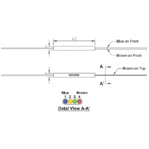 Hyperline FO-SPL-1x4-E11-3.0-3M Сплиттер (разветвитель, ответвитель) оптический 1х4, одномод., равномерный ,1310/1550(±40nm), 3 m, 3.0 mm, неоконцованный Hyperline FO-SPL-1x4-E11-3.0-3M Сплиттер (разветвитель, ответвитель) оптический 1х4, одномод., равномерный ,1310/1550(±40nm), 3 m, 3.0 mm, неоконцованный