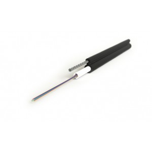 Hyperline FO-SST-OUT-503-4-PE-BK Кабель волоконно-оптический 50/125 (OM3) многомодовый, 4 волокна, одномодульный (single loose tube), со свободно уложенными волокнами, гелезаполненный, с металлическим тросом (2.2 мм), внешний, PE, -60°С - +70°С, черный Hyperline FO-SST-OUT-503-4-PE-BK Кабель волоконно-оптический 50/125 (OM3) многомодовый, 4 волокна, одномодульный (single loose tube), со свободно уложенными волокнами, гелезаполненный, с металлическим тросом (2.2 мм), внешний, PE, -60°С - +70°С, черный