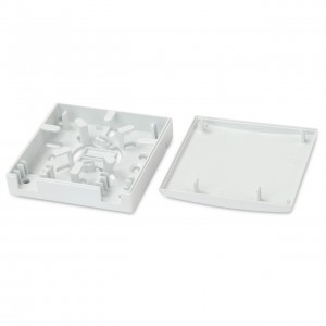 Hyperline FO-WB86-FTTH-2UN-WH Оптическая абонентская розетка (без адаптера), совместима с адаптерами SC/DLC, 2 порта, 86 мм х 86 мм х 25 мм Hyperline FO-WB86-FTTH-2UN-WH Оптическая абонентская розетка (без адаптера), совместима с адаптерами SC/DLC, 2 порта, 86 мм х 86 мм х 25 мм