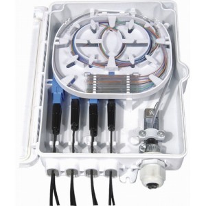 Hyperline FO-WBI-8A-GY Бокс оптический настенный, 8 портов (SC, duplex LC), без пигтейлов и проходных адаптеров, IP65, 213 х 163 х 47 мм, серый Hyperline FO-WBI-8A-GY Бокс оптический настенный, 8 портов (SC, duplex LC), без пигтейлов и проходных адаптеров, IP65, 213 х 163 х 47 мм, серый