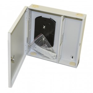 Hyperline FO-WBX-4xSLT-W140H42-32UN-GY Бокс оптический универсальный настенный, от 8 до 32 портов (SC, duplex LC, ST, FC), со сплайс пластиной, без пигтейлов и проходных адаптеров, серый Hyperline FO-WBX-4xSLT-W140H42-32UN-GY Бокс оптический универсальный настенный, от 8 до 32 портов (SC, duplex LC, ST, FC), со сплайс пластиной, без пигтейлов и проходных адаптеров, серый