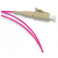 Hyperline FPT-B9-504-LC/PR-1.5M-LSZH-MG Пигтейл волоконно-оптический MM 50/125 (OM4), LC, 1.5 м, LSZH