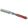 Hyperline FUTP10-C3-S24-IN-LSZH-GY Кабель витая пара, экранированная F/UTP, категория 3, 10 пар (24 AWG), одножильный (solid), экран - фольга, LSZH нг(А)-HF, –20°C - +60°C, серый Hyperline FUTP10-C3-S24-IN-LSZH-GY Кабель витая пара, экранированная F/UTP, категория 3, 10 пар (24 AWG), одножильный (solid), экран - фольга, LSZH нг(А)-HF, –20°C - +60°C, серый