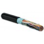 Hyperline FUTP50-C3-S24-OUT-PE-BK (FTP50-C3-SOLID-OUTDOOR) Кабель витая пара, экранированная F/UTP, категория 3, 50 пар (24 AWG), одножильный (solid), экран-фольга, внешний, UV PE, -40°C - +60°C, черный Hyperline FUTP50-C3-S24-OUT-PE-BK (FTP50-C3-SOLID-OUTDOOR) Кабель витая пара, экранированная F/UTP, категория 3, 50 пар (24 AWG), одножильный (solid), экран-фольга, внешний, UV PE, -40°C - +60°C, черный