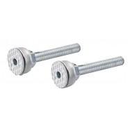 Hyperline FV-M12 Ножка M12x95 (до 500 кг), цвет серебристый, для шкафов и стоек серий TTC2, TTB, TWFS-FC, TWB-FC, ORV