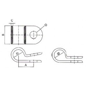 Hyperline GCL-3/8C Кабельный хомут под винт для крепления кабеля 9.1мм (100 шт) Hyperline GCL-3/8C Кабельный хомут под винт для крепления кабеля 9.1мм (100 шт)