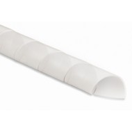 Hyperline GST-15 Спиральный витой жгут для кабеля, Flexible PE, внутренний диаметр 15 мм, цвет натуральный прозрачный (10 м)