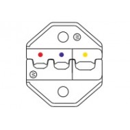 Hyperline HT-2W Губки для HT-336FM для обжима изолированных наконечников (AWG22-18/16-14/12-10), DIN 0.5-1.0/1.5-2.5/4-6mm.