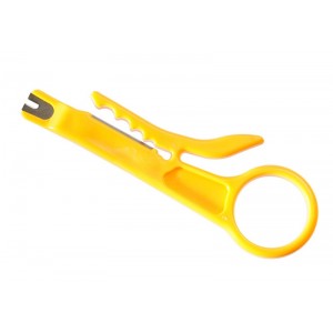 Hyperline HT-318 Инструмент для зачистки и разделки кабеля витая пара, 110 тип Hyperline HT-318 Инструмент для зачистки и разделки кабеля витая пара, 110 тип