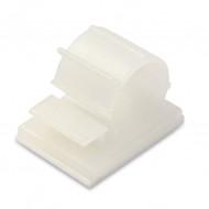 Hyperline HW-10AC Самоклеящаяся площадка для кабеля с регулируемым зажимом 21.5x17мм, диам. 9-13мм (100 шт)