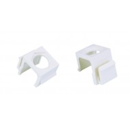 Hyperline KJ1-COAX-WH Вставка формата Keystone Jack для коаксиальных разъемов, ROHS, белая