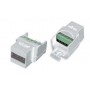 Hyperline KJ1-USB-A2-SCRW-WH Вставка формата Keystone Jack USB 2.0 (Type A) под винт, ROHS, белая Hyperline KJ1-USB-A2-SCRW-WH Вставка формата Keystone Jack USB 2.0 (Type A) под винт, ROHS, белая