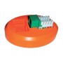 Hyperline KJ2-PS-OR Площадка для заделки модулей Keystone Jack серии KJ2, 80х60 мм, цвет оранжевый Hyperline KJ2-PS-OR Площадка для заделки модулей Keystone Jack серии KJ2, 80х60 мм, цвет оранжевый