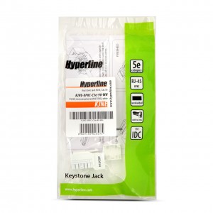 Hyperline KJNE-8P8C-C5e-90-WH Вставка Keystone Jack RJ-45(8P8C), категория 5e, 110 IDC, заделка с помощью NE-TOOL, белая Hyperline KJNE-8P8C-C5e-90-WH Вставка Keystone Jack RJ-45(8P8C), категория 5e, 110 IDC, заделка с помощью NE-TOOL, белая